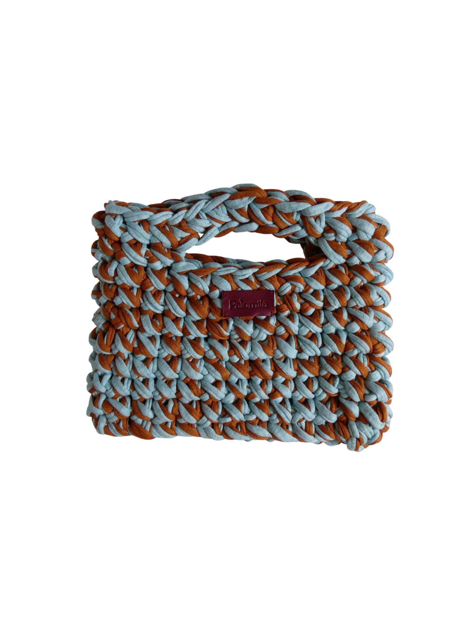 Accessoire mode durable – sac crochet Palomita en tissu recyclé