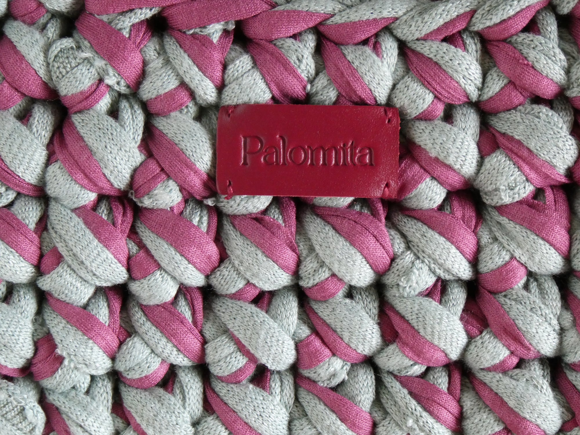 Sac crocheté main Palomita, durable et unique