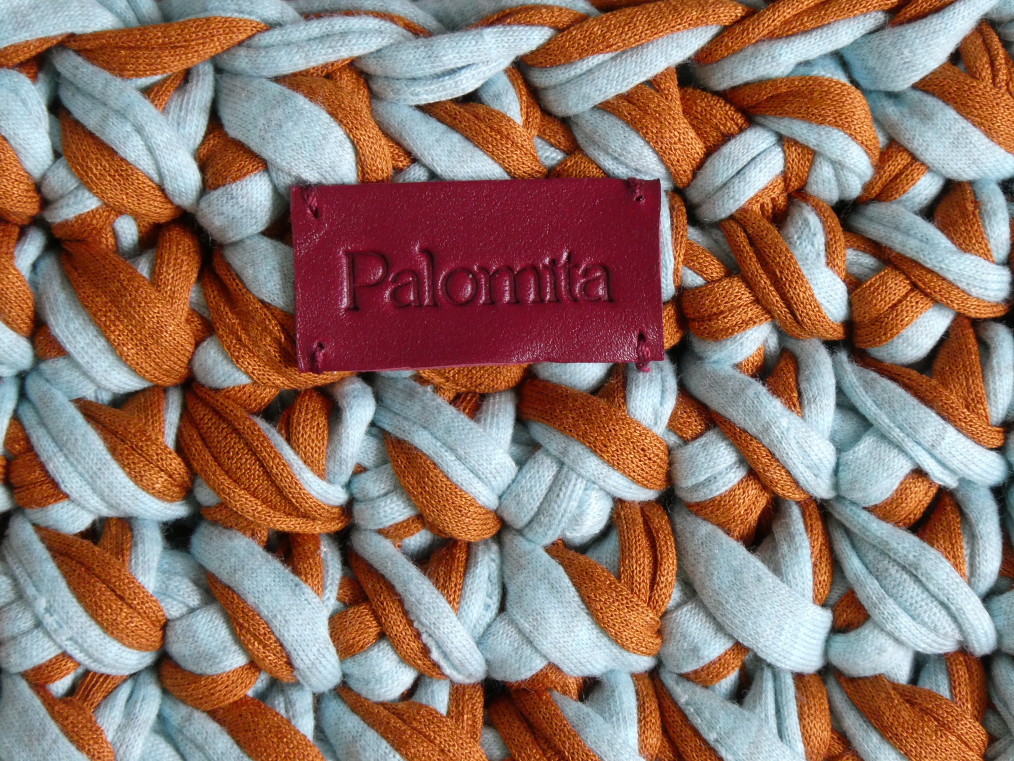 Accessoire mode durable – sac crochet Palomita en tissu recyclé