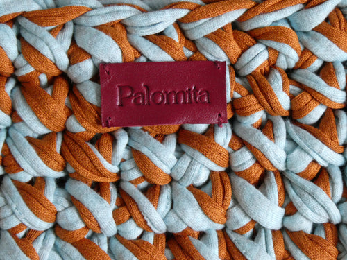 Accessoire mode durable – sac crochet Palomita en tissu recyclé