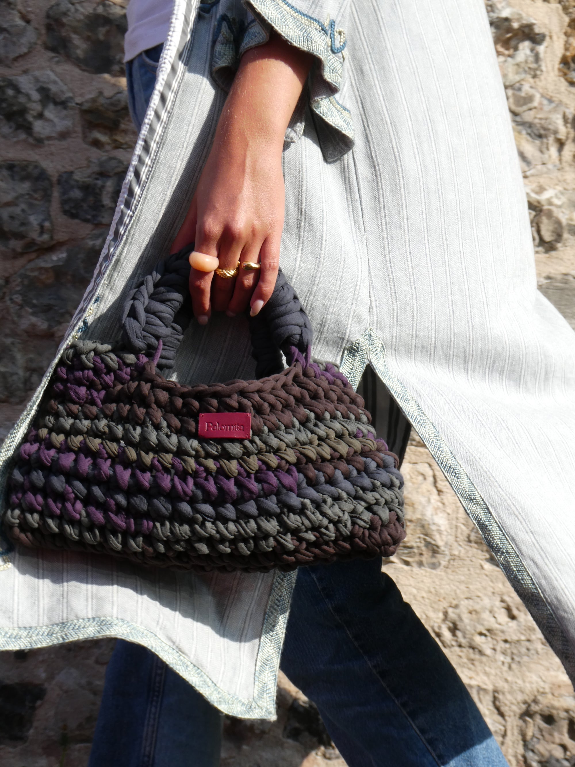 Sac écoresponsable multicolore pour femme – collection Grace Palomita