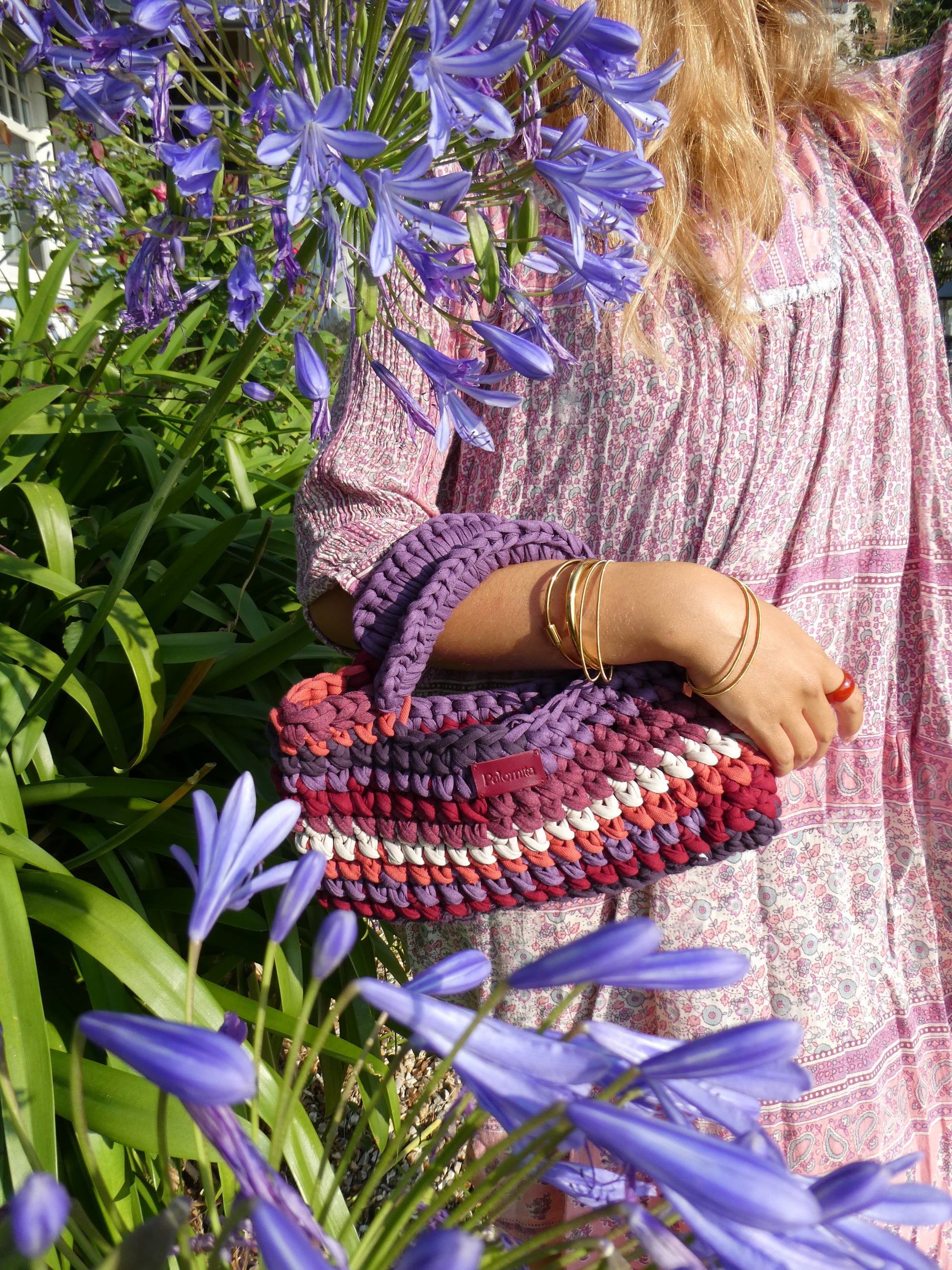 Sac multicolore Palomita – accessoire mode responsable et original