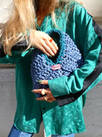 Mini Georges Lagon - sac en crochet