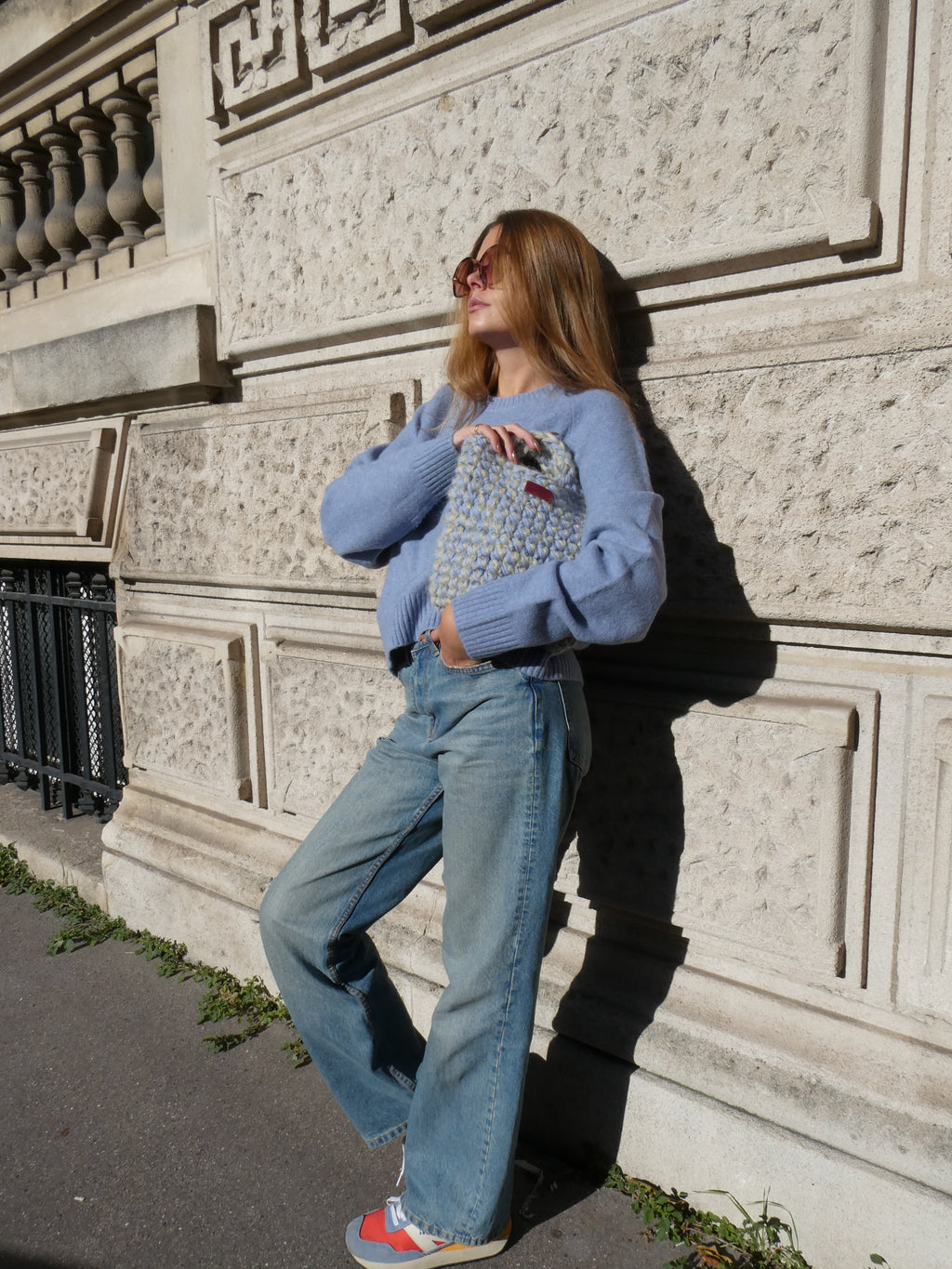 Gill Sunny Blue - sac en crochet