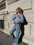 Gill Sunny Blue - sac en crochet