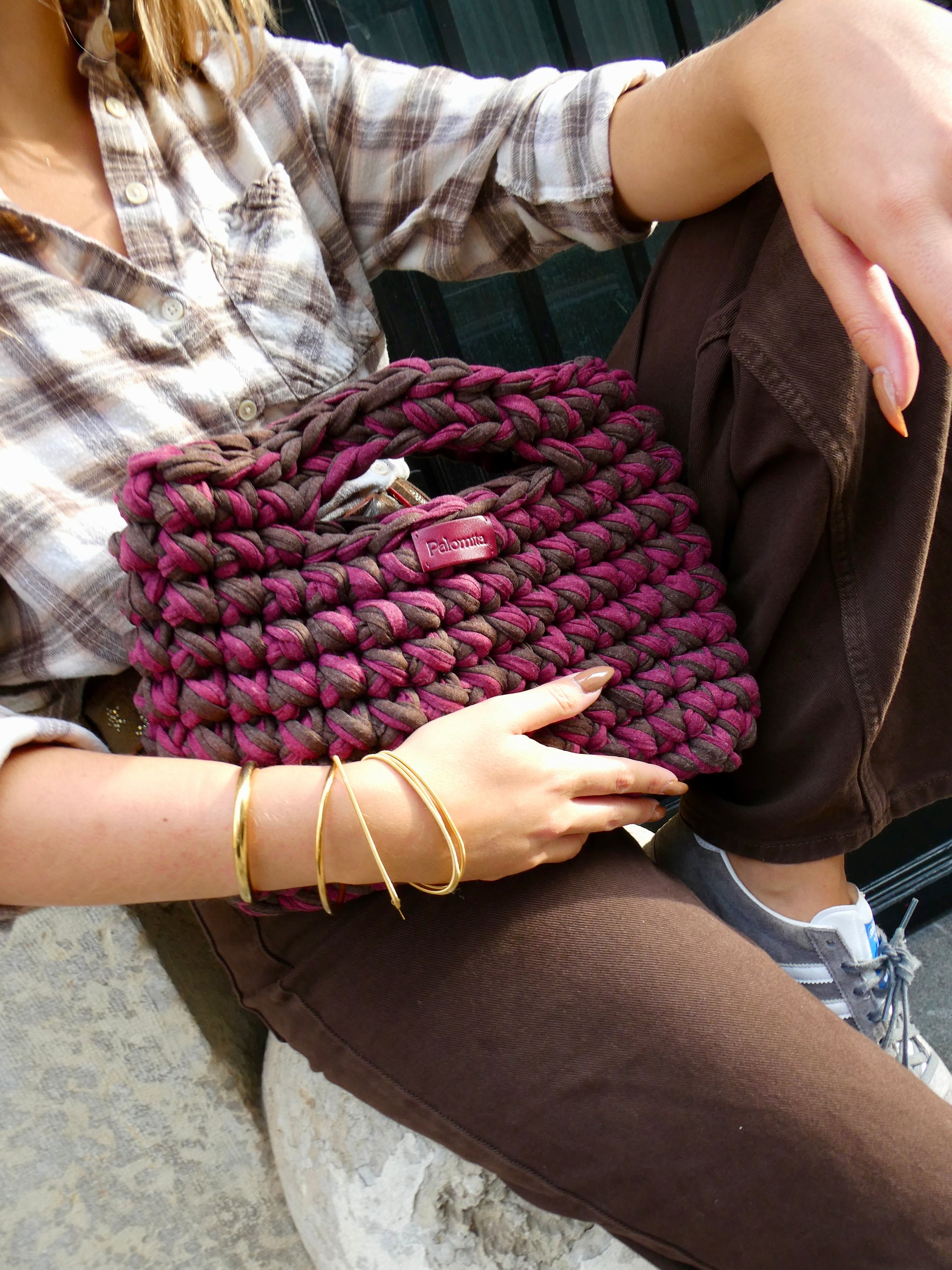 Grany Mocha-berry - sac en crochet