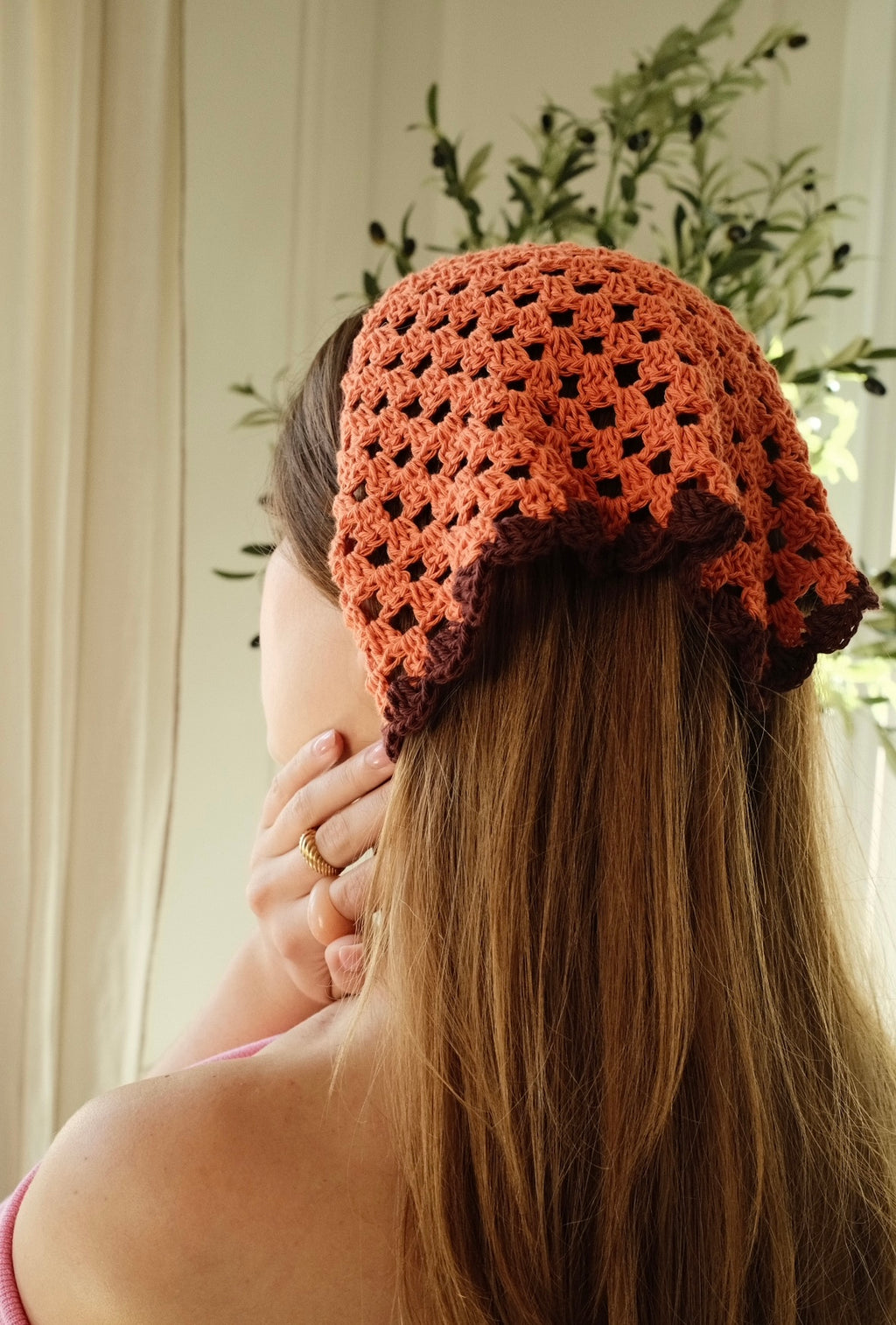 Ginger - Bandana au crochet