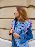 Gisèle - Gilet en crochet