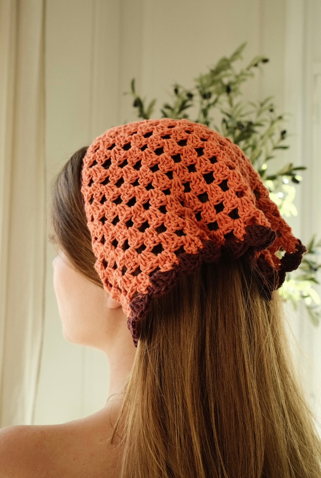 Ginger - Bandana au crochet