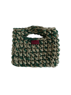 Palomita – sac en crochet fait main, petit format Gigi recyclé