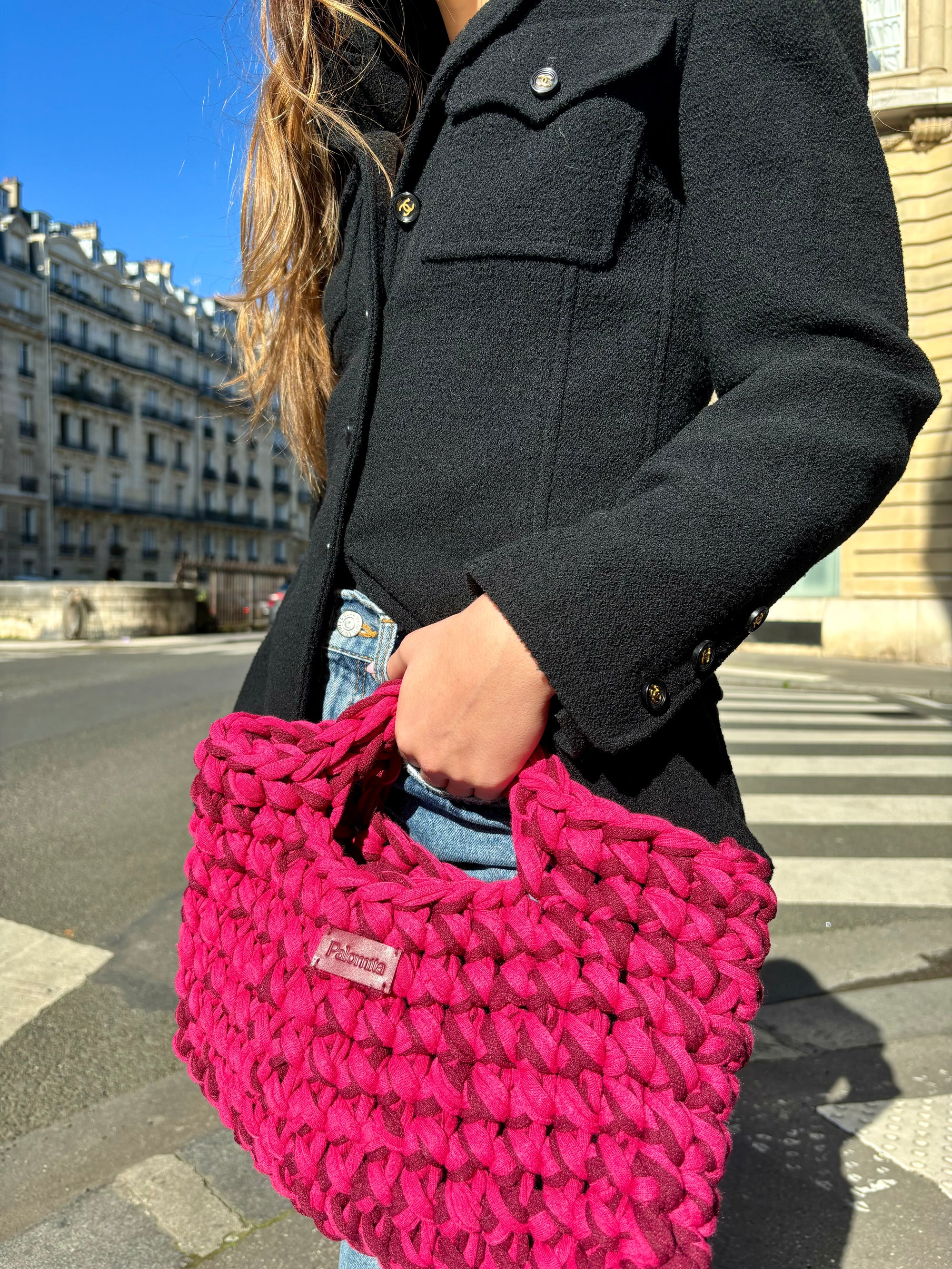 Sac crochet fait main Grany Palomita, chic et écologique