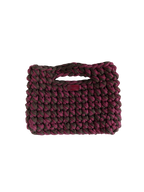 Sac crochet fait main Grany Palomita, tissu recyclé Paris