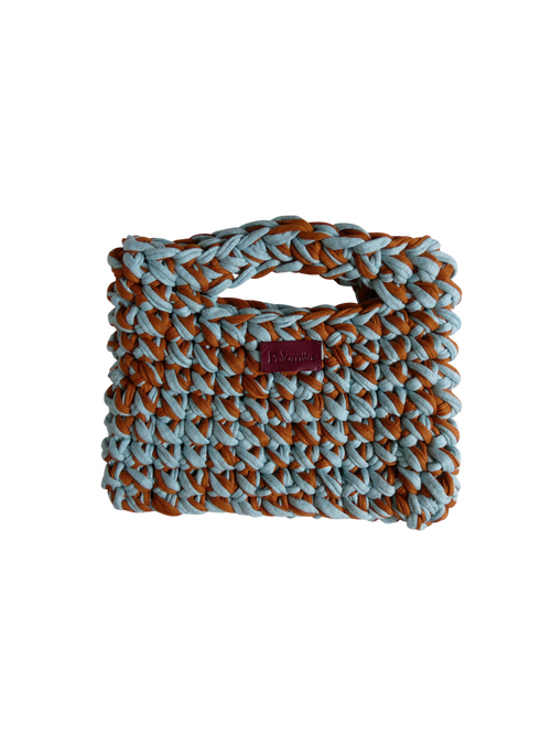 Accessoire mode durable – sac crochet Palomita en tissu recyclé