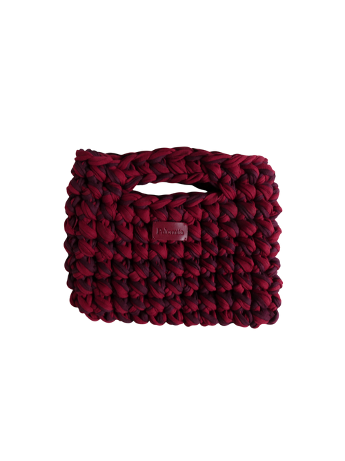 Gigi Grenat - sac en crochet