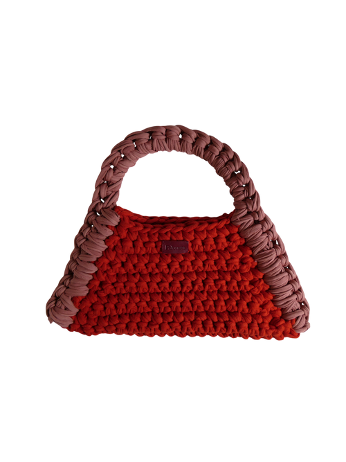 Sac crocheté main Palomita Gaïa, éthique et spacieux