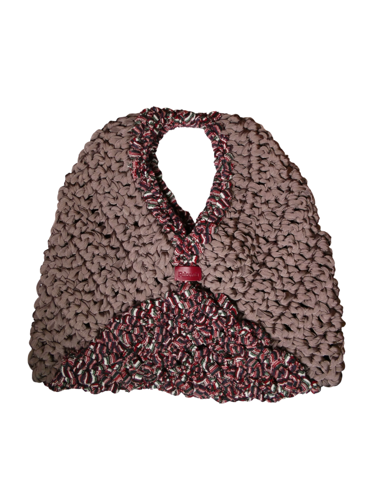 Maxi Georges Taupe - sac en crochet
