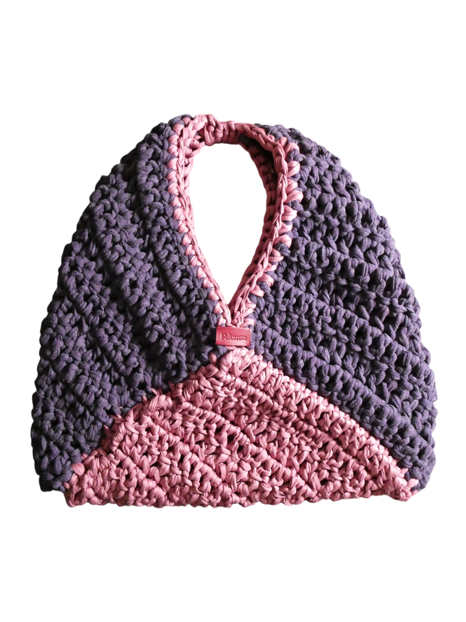 Maxi Georges Lavande - sac en crochet