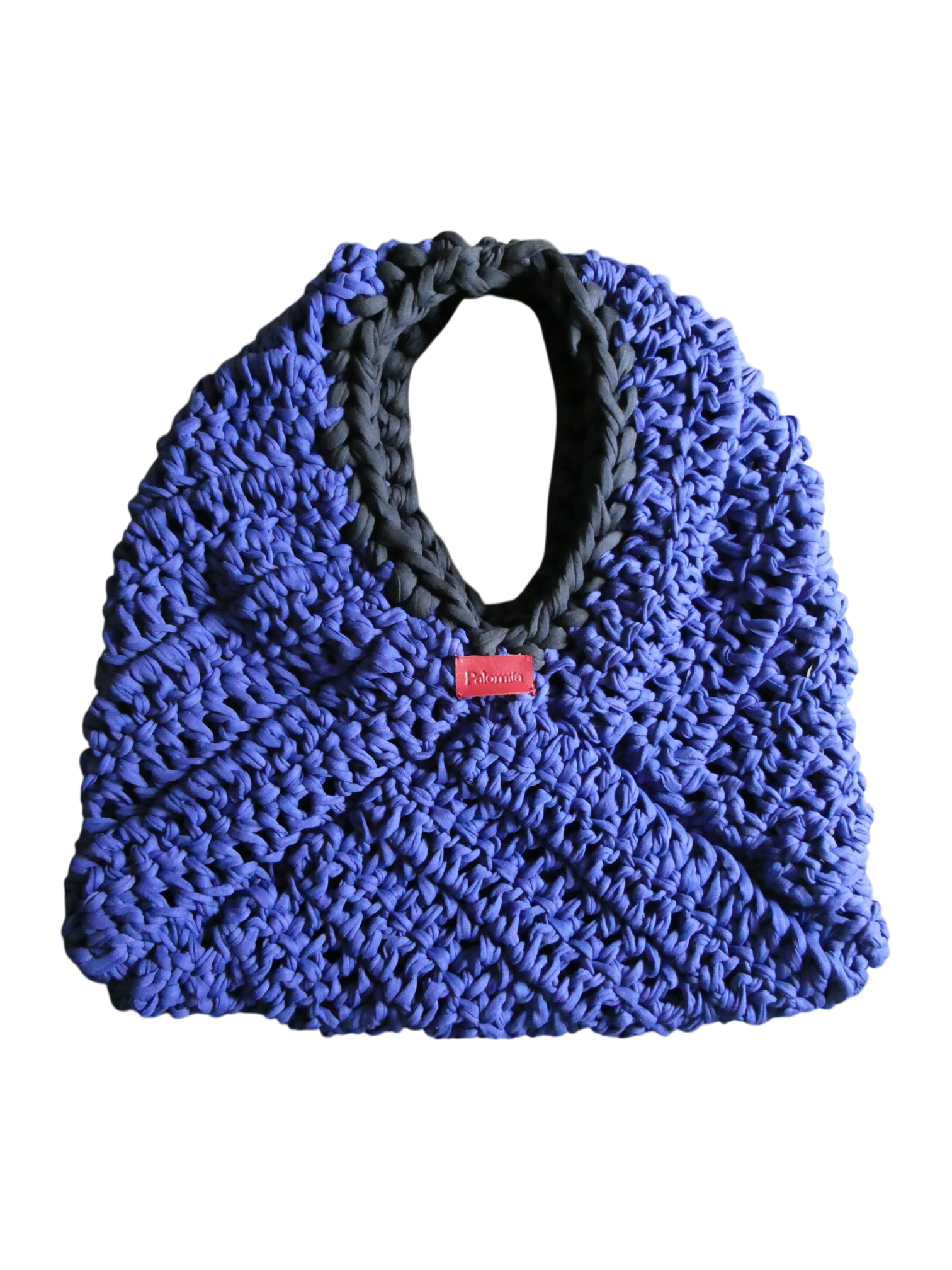 Maxi Georges Denim - sac en crochet