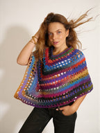 Gypsy Aurora - Poncho au crochet