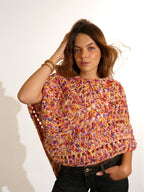 Gypsy Firepop - Poncho au crochet