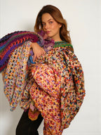 Gypsy Cloudy - Poncho au crochet