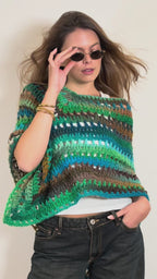 Gypsy Wildwood - Poncho au crochet